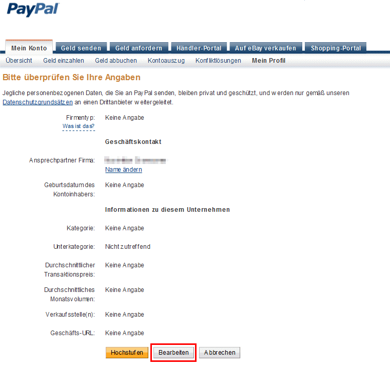 Paypal Zweites Konto Paypal Zweites Konto