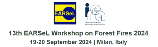 Logo EARSeL Workshop Forest Fires 2024
