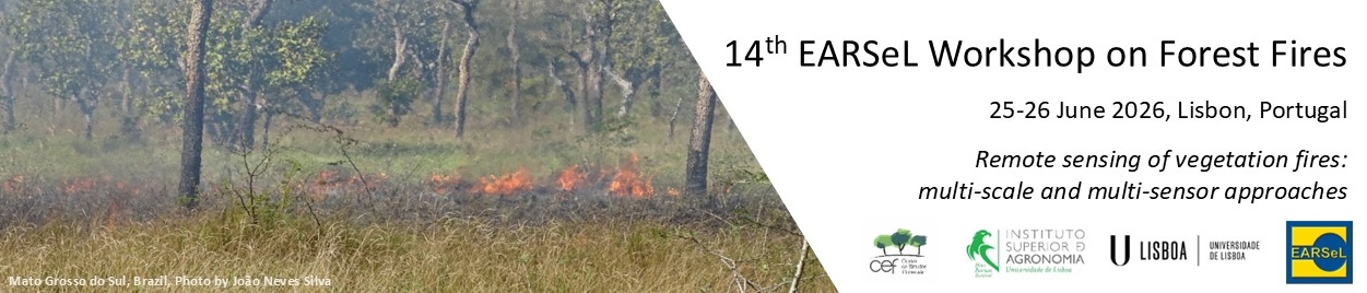 Logo EARSeL Workshop Forest Fires 2026
