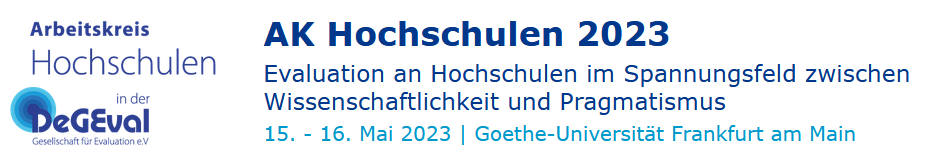 Logo AK Hochschulen 2023