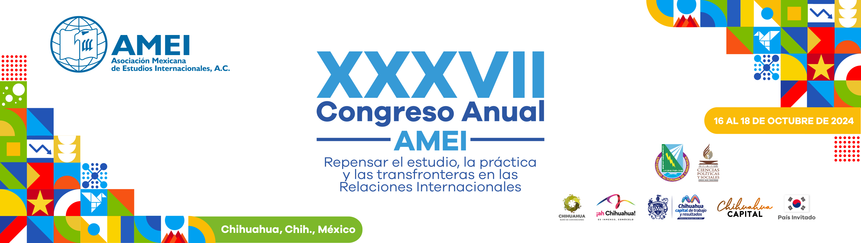 Logo XXXVII Congreso Anual de la AMEI