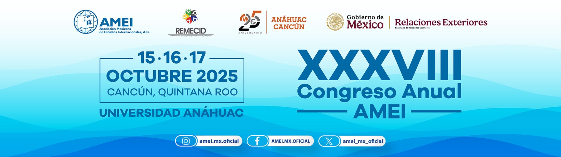 Logo XXXVIII Congreso Anual de la AMEI