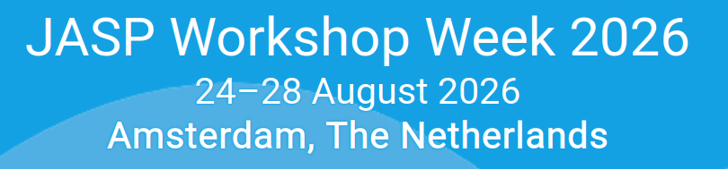 Logo JASP Workshop Week 2026