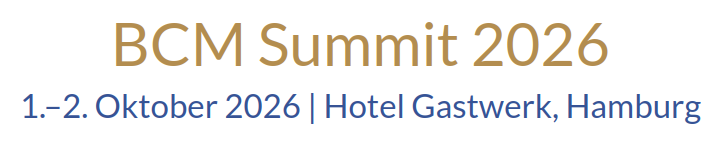 Logo BCM Summit 2026