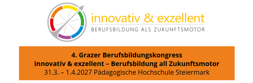 Logo 4. Grazer Berufsbildungskongress 2027