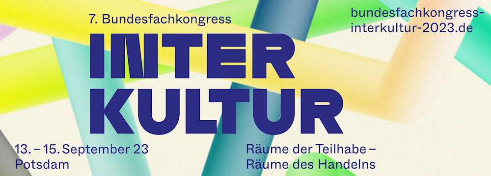 Logo Bundesfachkongress Interkultur 2023