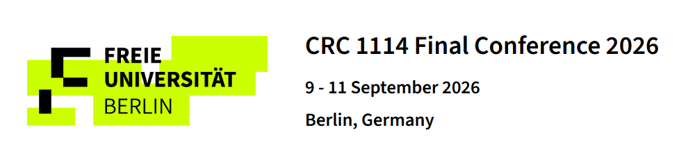 Logo CRC 1114 Final Conference 2026