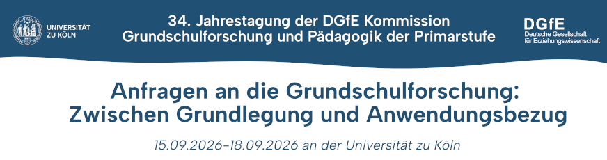 Logo DGfE-Kommissionstagung 2026