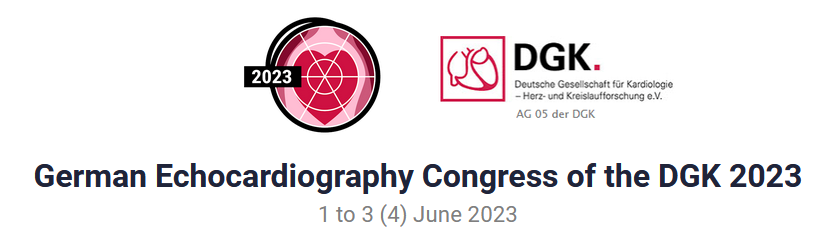 Logo Deutscher Echokardiographie-Kongress 2023