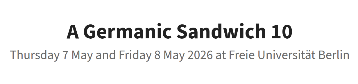 Logo A Germanic Sandwich