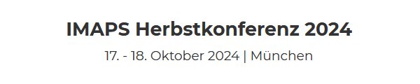 Logo IMAPS Herbstkonferenz 2024