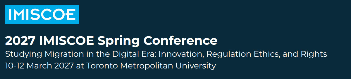 Logo 2027 IMISCOE Spring Conference