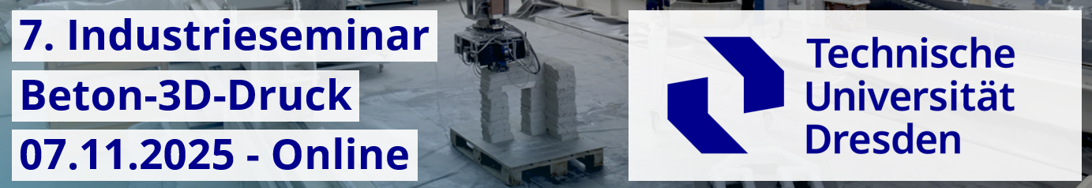 Logo 7. Industrieseminar Beton-3D-Druck
