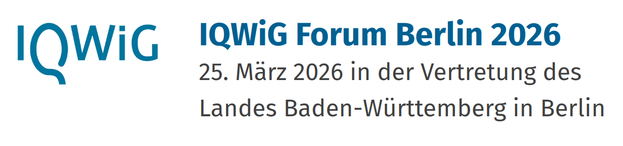 Logo IQWiG-Forum Berlin 2026