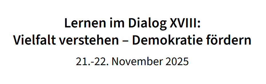 Logo Lernen im Dialog XVIII