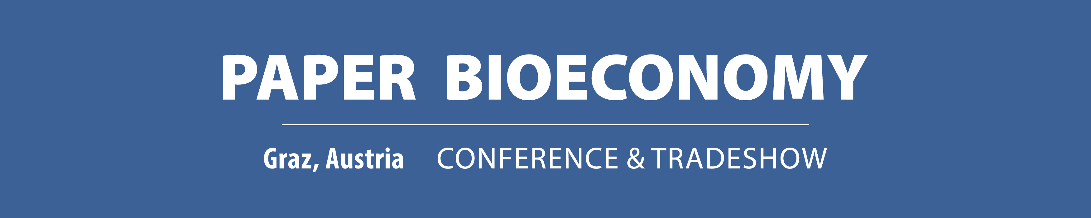 Logo PAPER BIOECONOMY CONFERENCE 2027