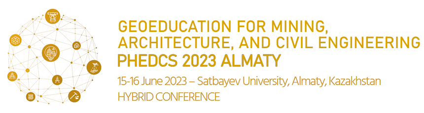 Logo PHEDCS 2023 Almaty Conference