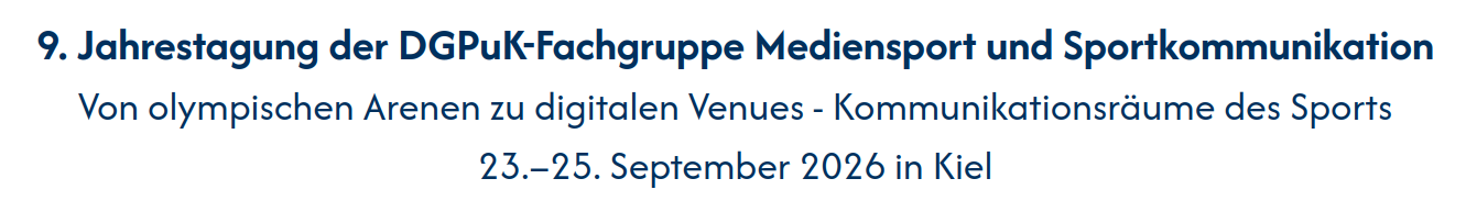 Logo DGPuK Sportkommunikation 2026