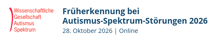 Logo Früherkennung bei Autismus-Spektrum-Störungen 2026