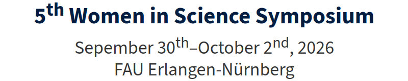 Logo Women in Science 2026